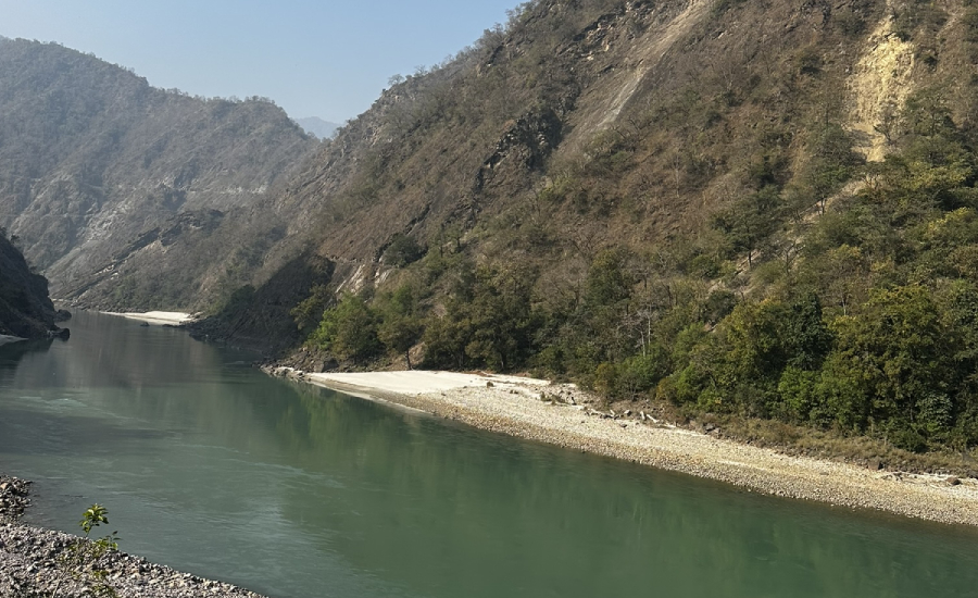 Dhaba with the Ganga, Morning Views