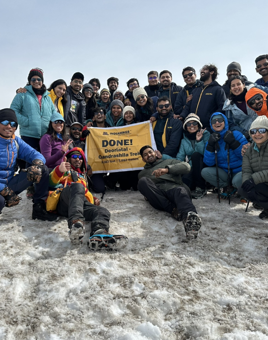 Summit at Chandrashila – 360-Degree Himalayan View