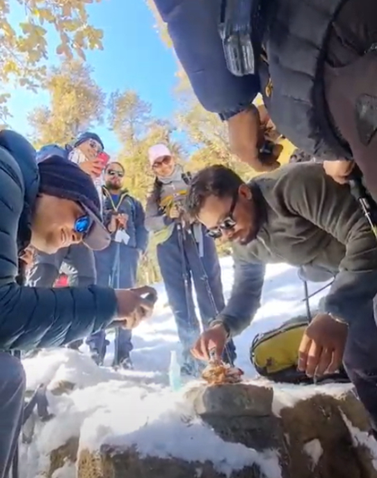 Our wild survival fire-making adventure