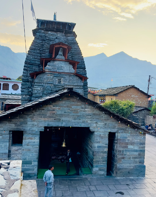 Scenic view of Gopeshwar town nestled in the Garhwal hills—gateway to Rudranath and the Panch Kedar trails
