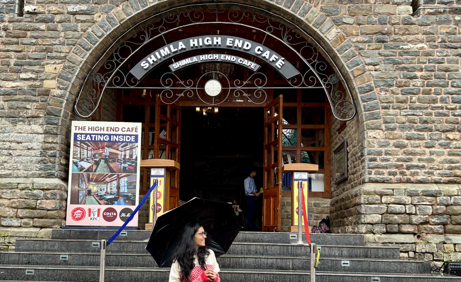Mall road shimla