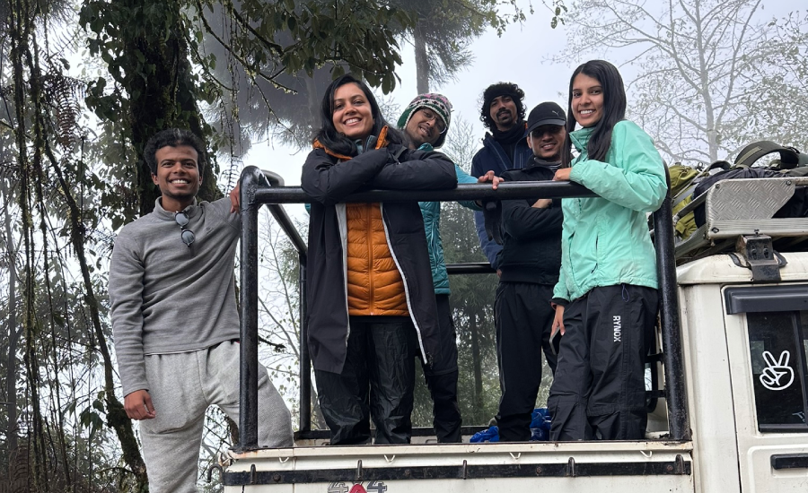Open Bolero mountain ride during Sandakphu Trek