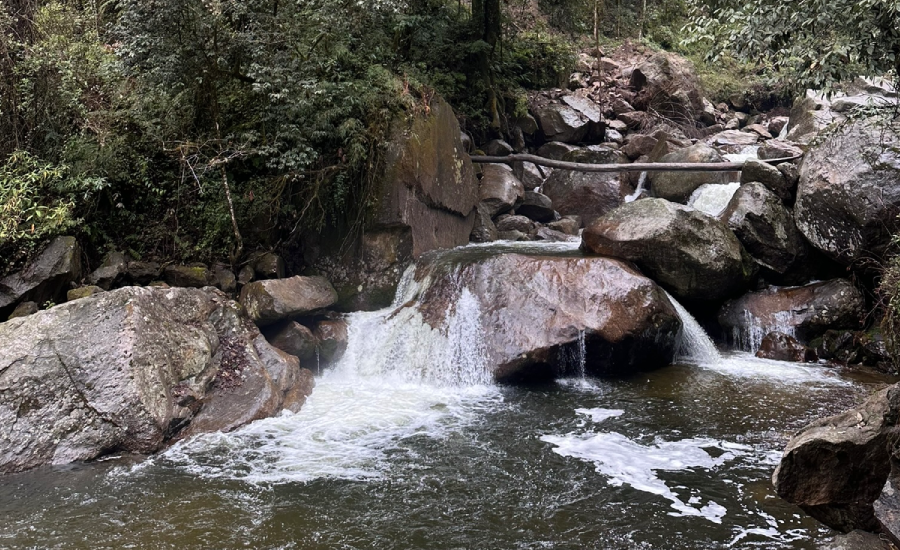 Beautiful river and natural pools on Gurdum trail