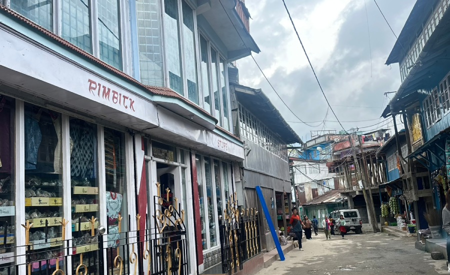 Rimbik town — the last market stop before Sandakphu Trek